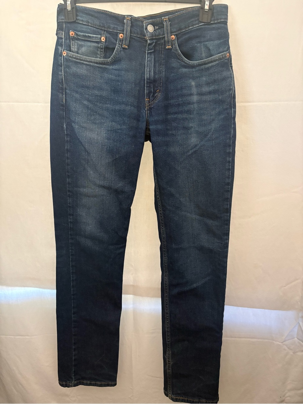 Levi's Straight Leg Indigo Blue Jeans